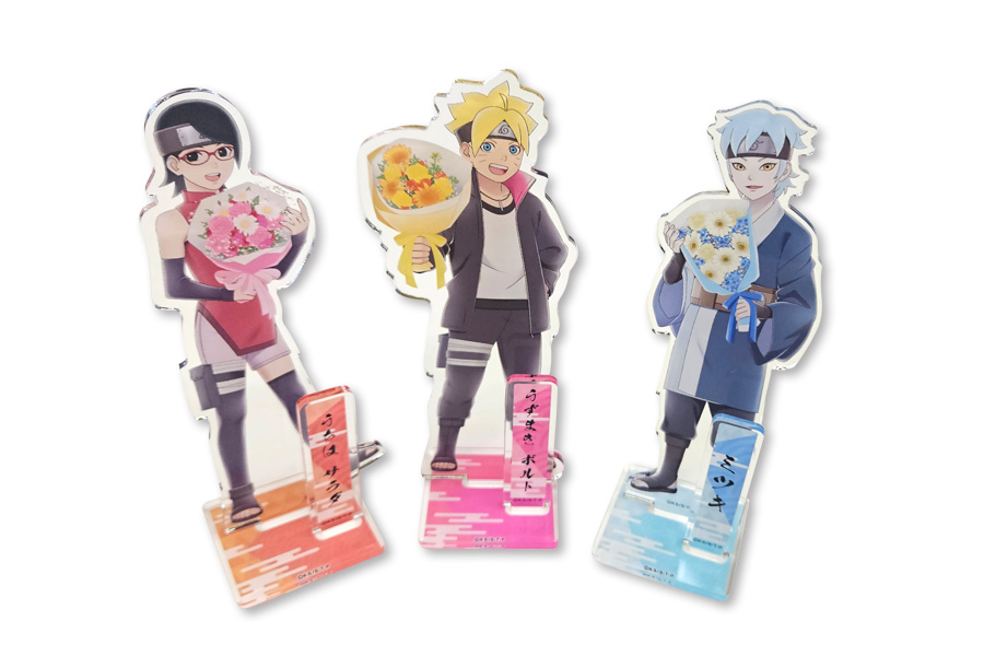 アクリルスタンド 3種（ボルト、サラダ、ミツキ）